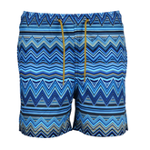 Moda Bandidos Multi Zig Navy Swim Short Men Shorts Moda Bandidos